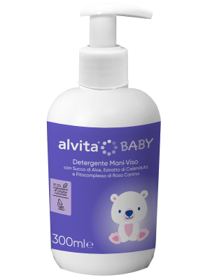 Alvita Baby Detergente Mani-viso 300 ml