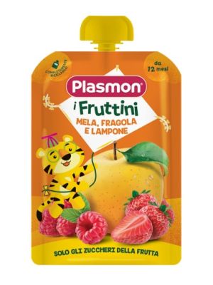 Plasmon i Fruttini Mela Fragola e Lampone 130 g