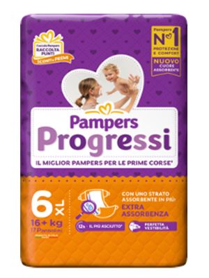 Pampers Progressi xl 17 Pezzi