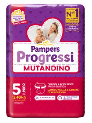 Pampers Progressi Mutandina Junior 17 Pezzi