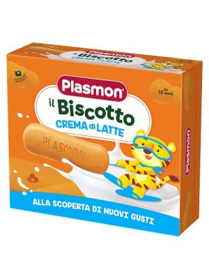 Plasmon Biscotto Crema Latte 8 Pezzi da 40g