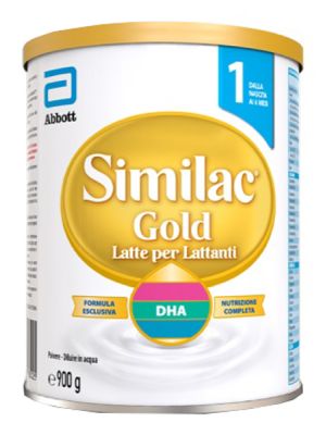 Similac Gold Stage 1 Latte Neonati 0-6 Mesi 900 g