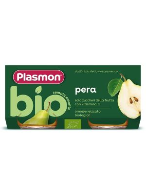 Plasmon Omogeneizzato Bio Pera 2 Vasetti x 80 g