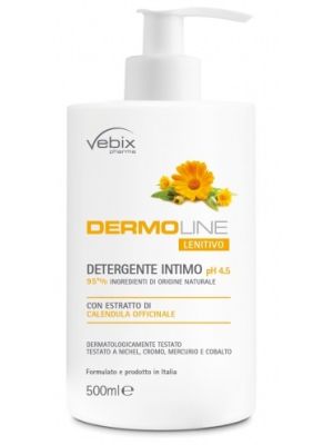 Vebix Dermoline Calendula Deterg.intimo 500 ml