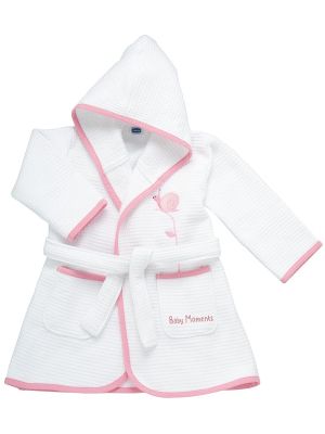 Chicco Accappatoio Piquet Rosa 12m+