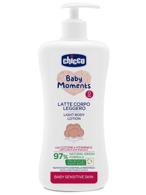 Chicco Baby Moments Latte Corpo Sensitive Leggero 500 ml