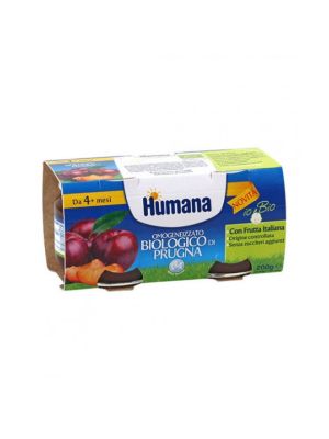 Humana Omogeneizzato Prugna Bio 4 x 100 g