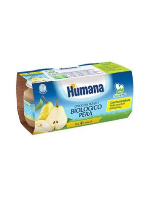 Humana Omogeneizzato Pera Bio 4 x 100 g