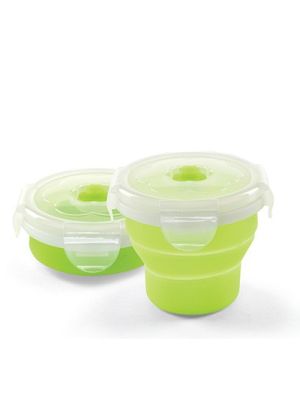 Nuvita Contenitori in Silicone 230 ml Verde