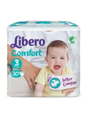 Libero Comfort 3 Pannolino per Bambino 5-9 kg 30 Pezzi