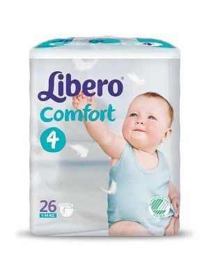 Libero Comfort 4 Pannolino per Bambino 7-11 26 Pezzi