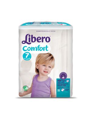 Libero Comfort 7 Pannolino per Bambino 16-26 kg 21 Pezzi