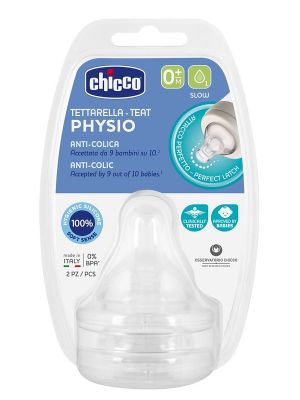 CHICCO TETTARELLA PERFECT 5 0M IN SILICONE 1 FORO 2 PEZZI