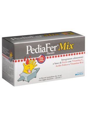 PEDIAFER MIX 10 FLACONI DA 10 ML