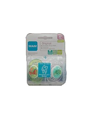 MAM ORIGINAL SUCCHIETTO 6+ SILICONE CONFEZIONE DOPPIA