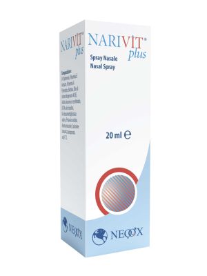 NARIVIT PLUS SPRAY NASALE 20 ML CON ACIDO IALURONICO CROSS-LINKATO D-PANTENOLO BIOTINA VITAMINA E VITAMINA E