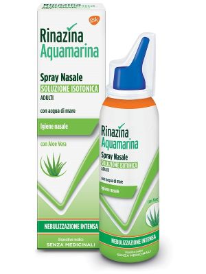 RINAZINA AQUAMARINA ISOTONICA ALOE SPRAY NEBULIZZAZIONE INTENSA 100 ML