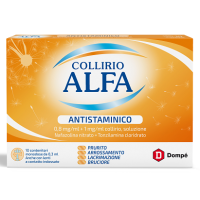 COLLIRIO ALFA ANTISTAMINICO*10 monod collirio 0,8 mg/ ml + 1mg/ml 0,3 ml