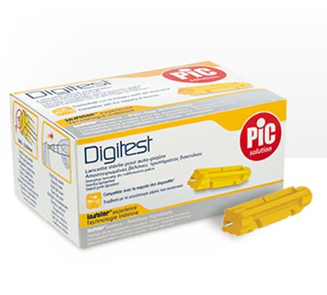 100 Strisce per glicemia da usare con glucometro + 100 lancette per  pungidito con ago extra fino da 28 gr, ricariche per dispositivo glicemia  nel sangue : : Salute e cura della persona