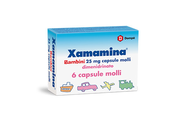 XAMAMINA BAMBINI 6 CAPSULE MOLLI 25MG